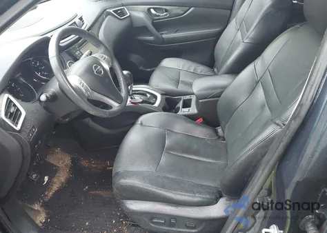 2016 Nissan Rogue Sl из США, поврежденный, VIN 5N1AT2MTXGC746701